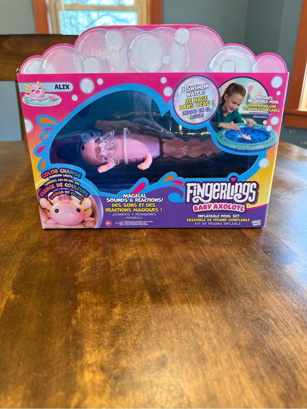 Fingerlings Baby Axolotl- Alix